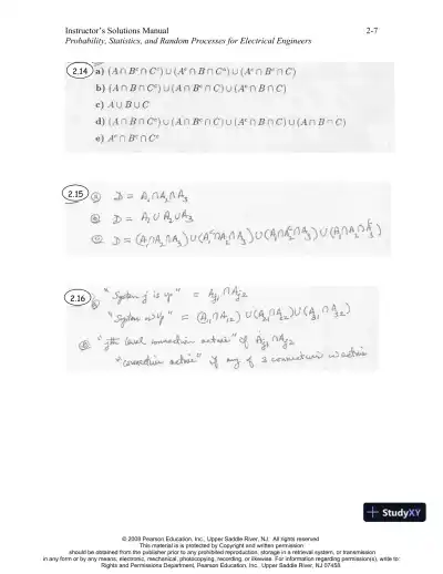 Solution Manual For Probability, Statistics, And Random Processes For Electrical Engineering, 3rd Edition - Page 12 preview image