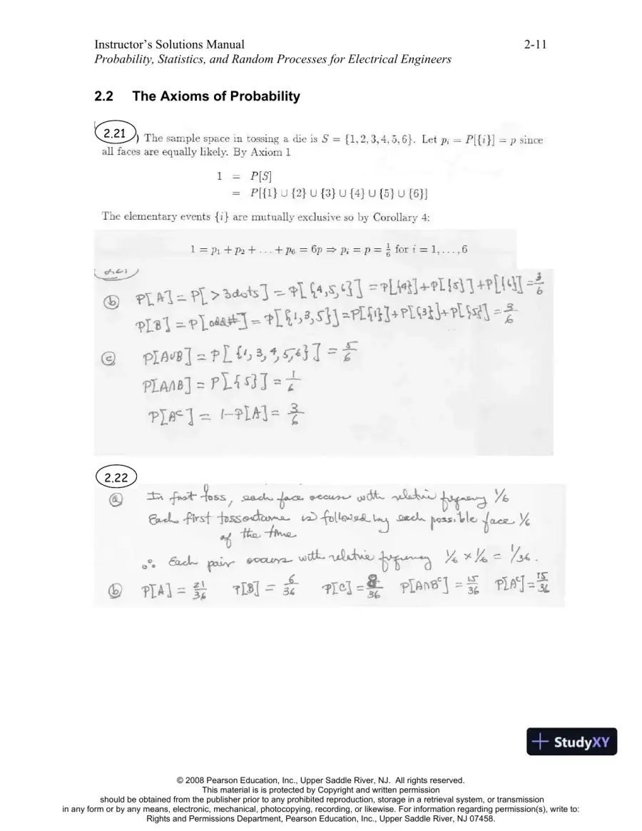 Solution Manual For Probability, Statistics, And Random Processes For Electrical Engineering, 3rd Edition, page 16