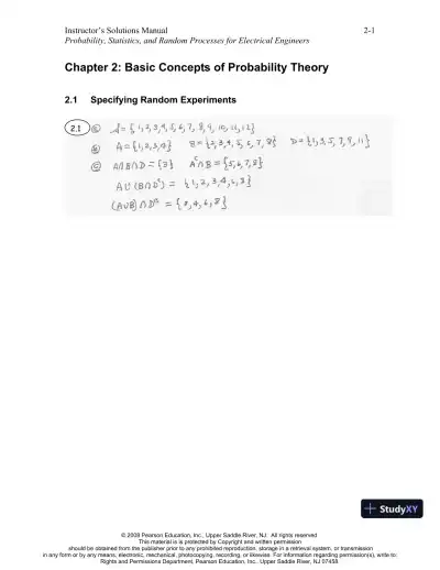 Solution Manual For Probability, Statistics, And Random Processes For Electrical Engineering, 3rd Edition - Page 6 preview image