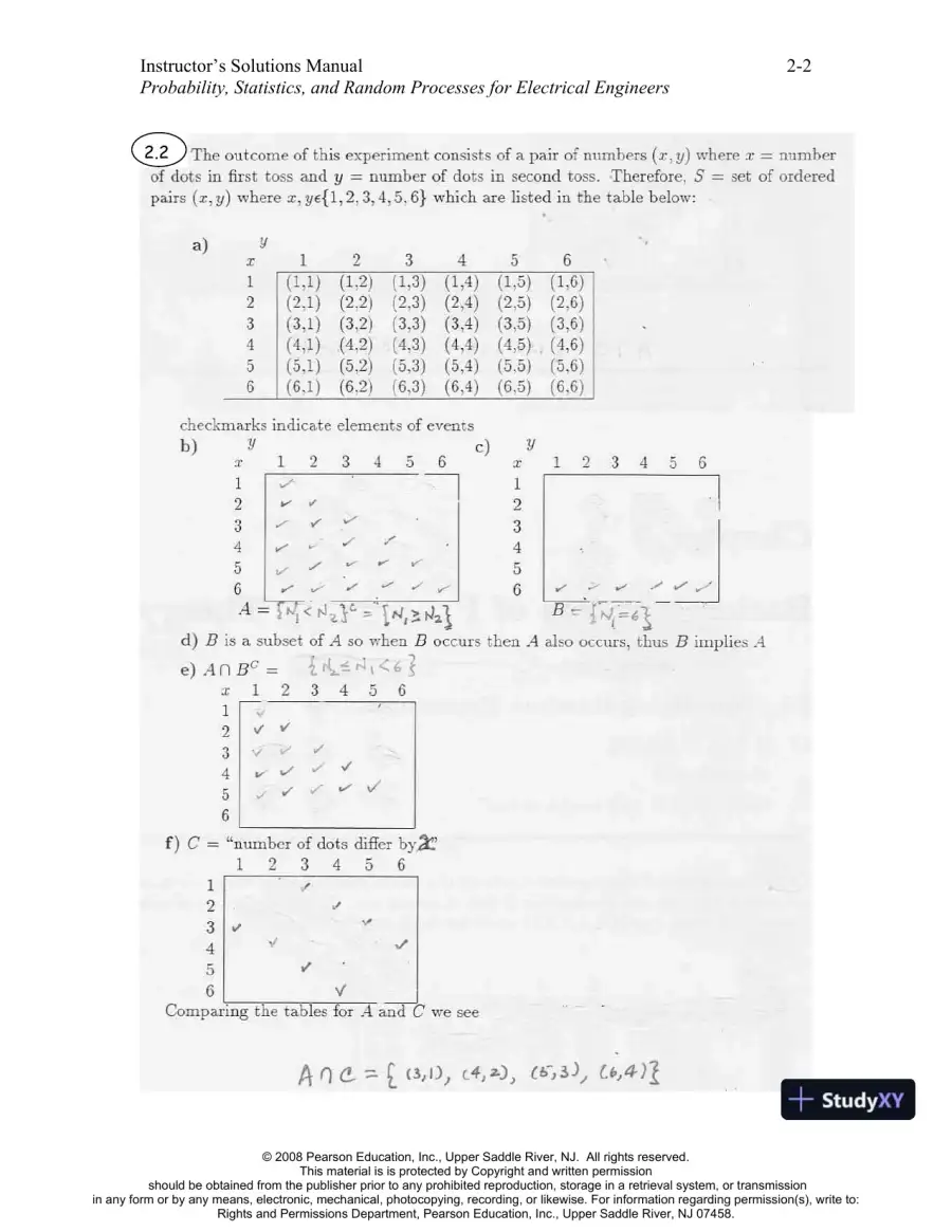Solution Manual For Probability, Statistics, And Random Processes For Electrical Engineering, 3rd Edition, page 7