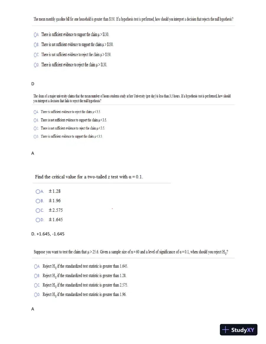 Hypothesis Testing And Statistical Inference: A Comprehensive Study, page 3