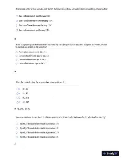 Hypothesis Testing And Statistical Inference: A Comprehensive Study - Page 3 preview image