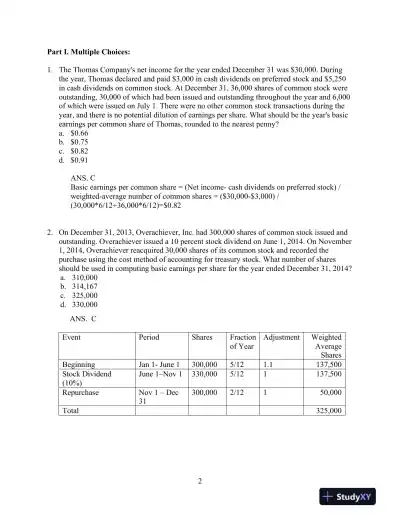 ACCT 3432 and ACCT 5134 Exam 3, Fall 2013 - Page 3 preview image