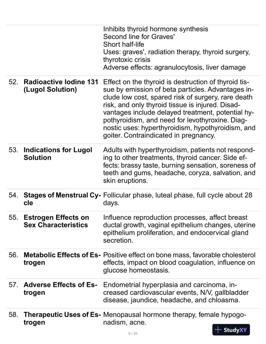 Nurs5334 Pharmacology Practice Exam With Answers (153 Solved Questions), page 7