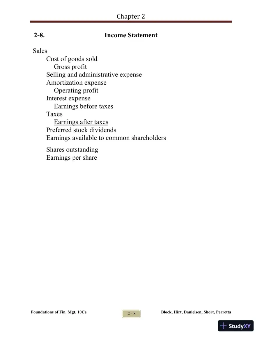 Foundations of Financial Management Tenth Canadian Edition Solution Manual, page 13