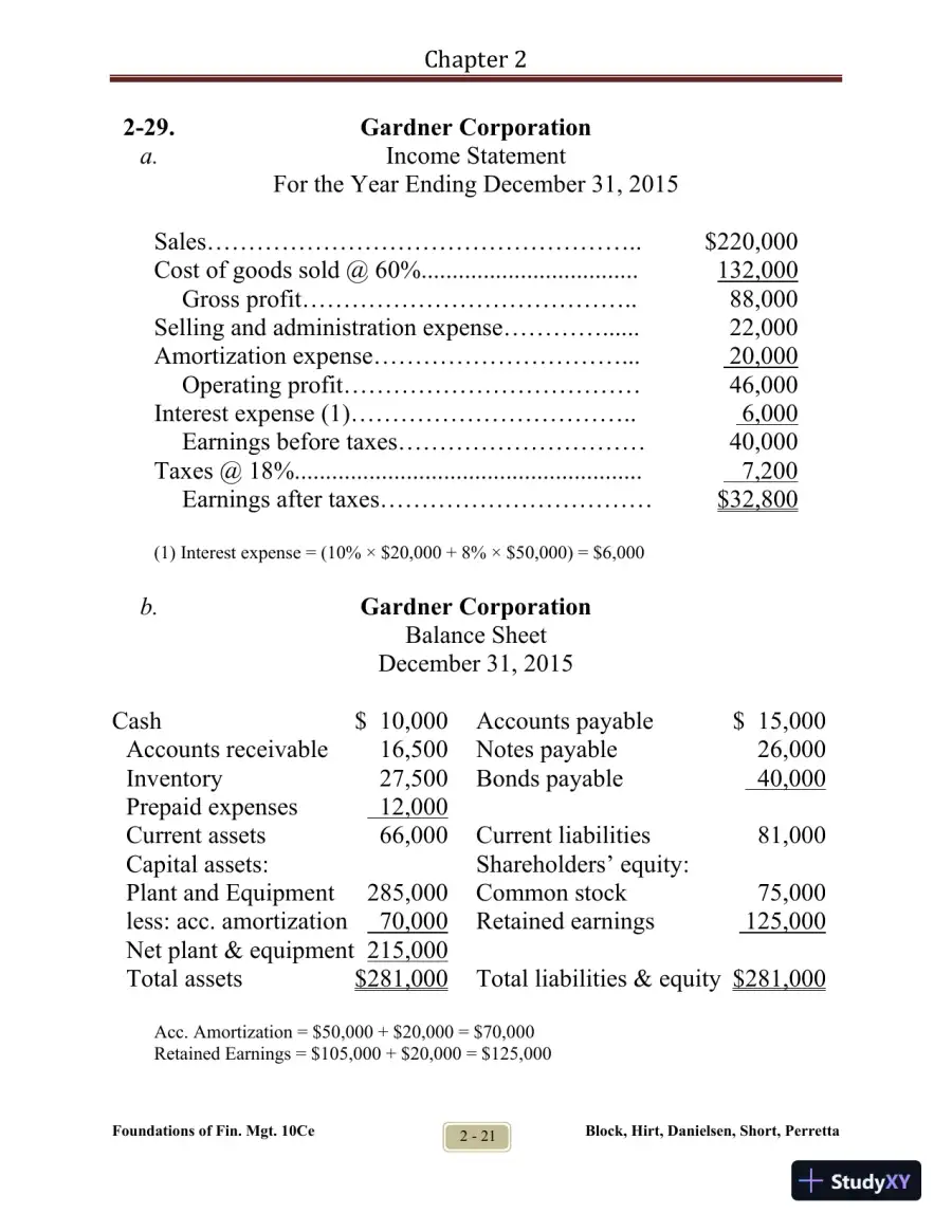 Foundations of Financial Management Tenth Canadian Edition Solution Manual, page 26