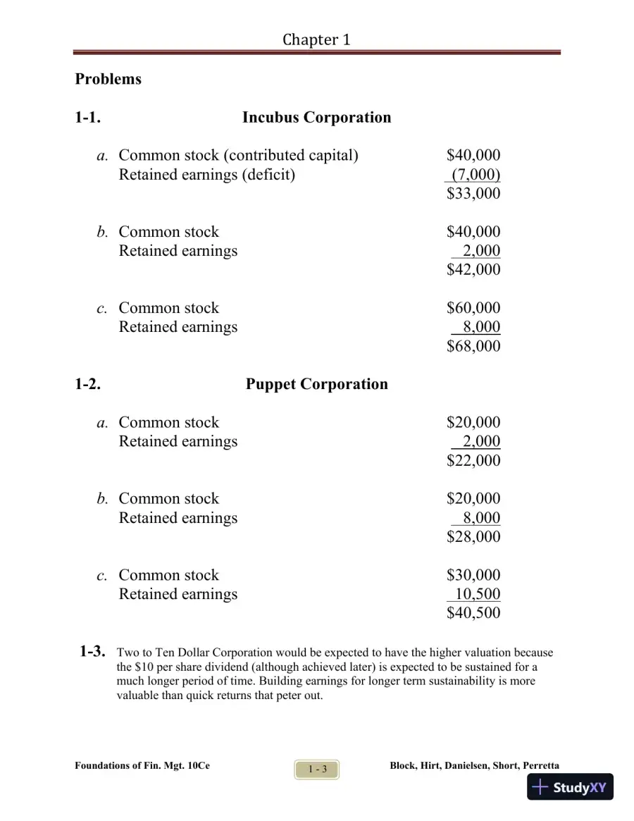 Foundations of Financial Management Tenth Canadian Edition Solution Manual, page 4