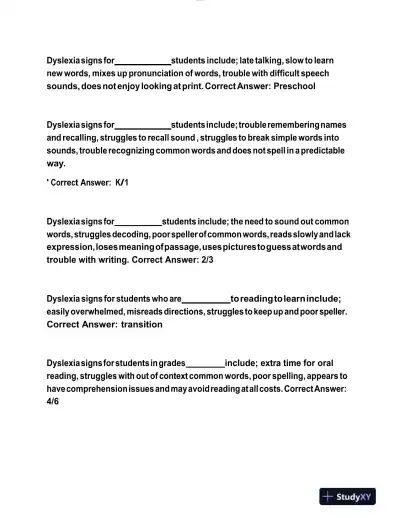 2023 NR601 LETRS Unit 1 Session 6 With Answers (68 Solved Questions) - Page 4 preview image