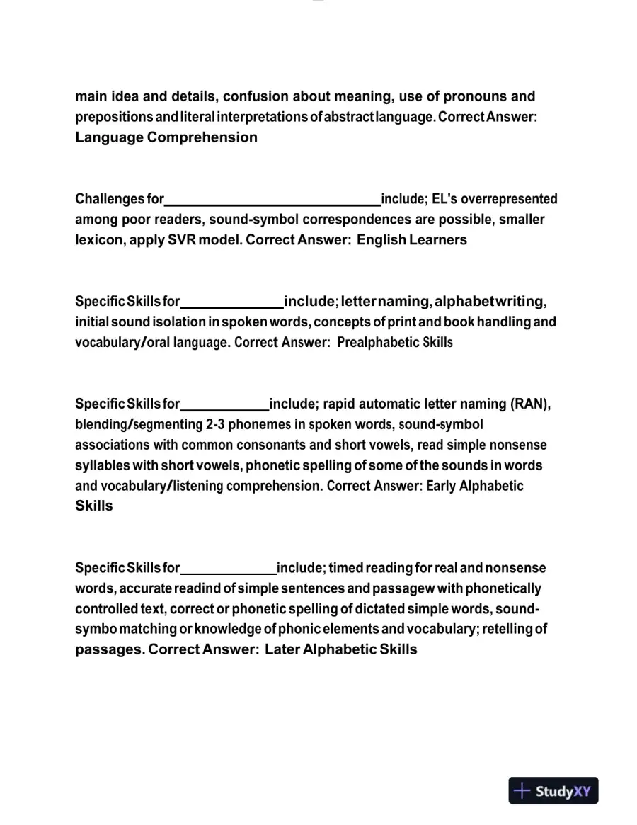 2023 NR601 LETRS Unit 1 Session 6 With Answers (68 Solved Questions), page 6