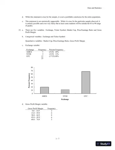 Solution Manual for Statistics for Business and Economics, 11th Edition - Page 11 preview image