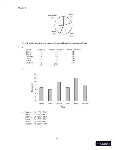Solution Manual for Statistics for Business and Economics, 11th Edition - Page 16 preview image