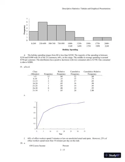 Solution Manual for Statistics for Business and Economics, 11th Edition - Page 25 preview image