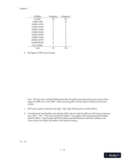 Solution Manual for Statistics for Business and Economics, 11th Edition - Page 26 preview image