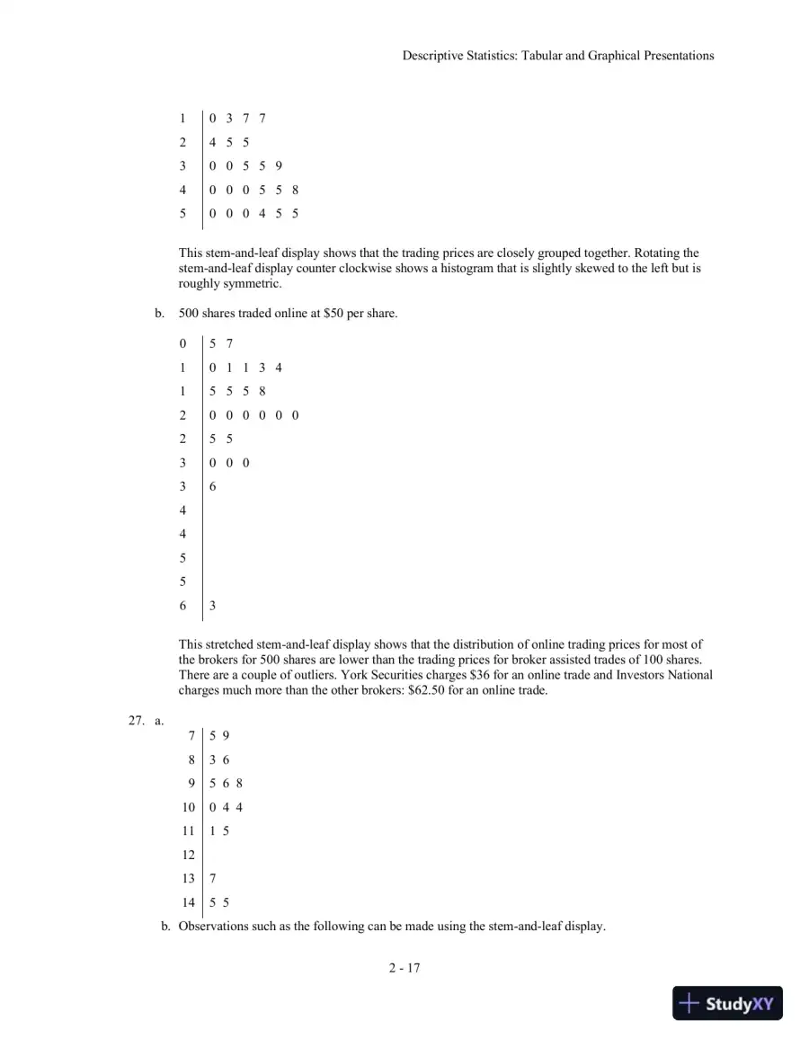 Solution Manual for Statistics for Business and Economics, 11th Edition, page 29