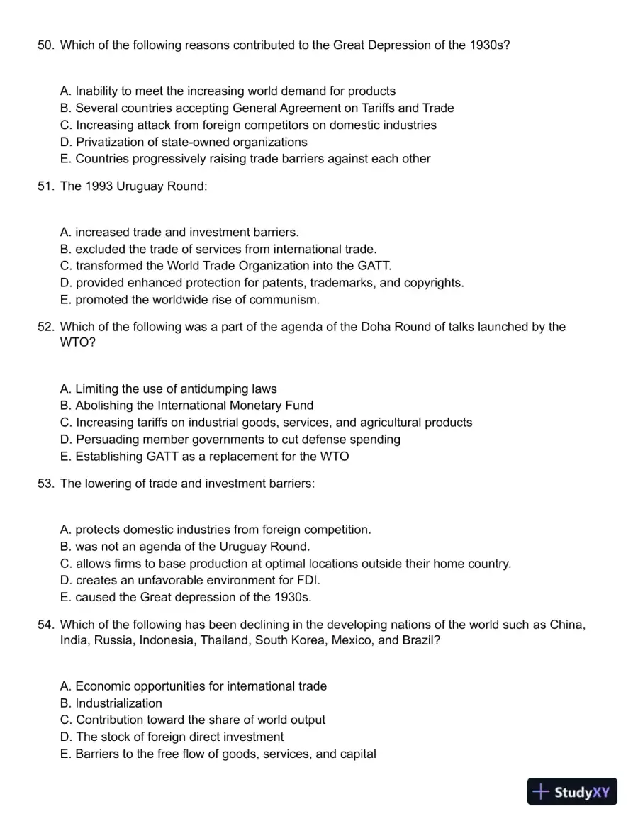 Global Business Today 9th Edition Test Bank, page 10