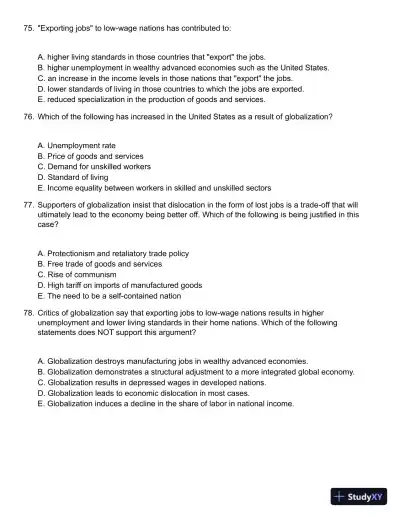 Global Business Today 9th Edition Test Bank - Page 16 preview image