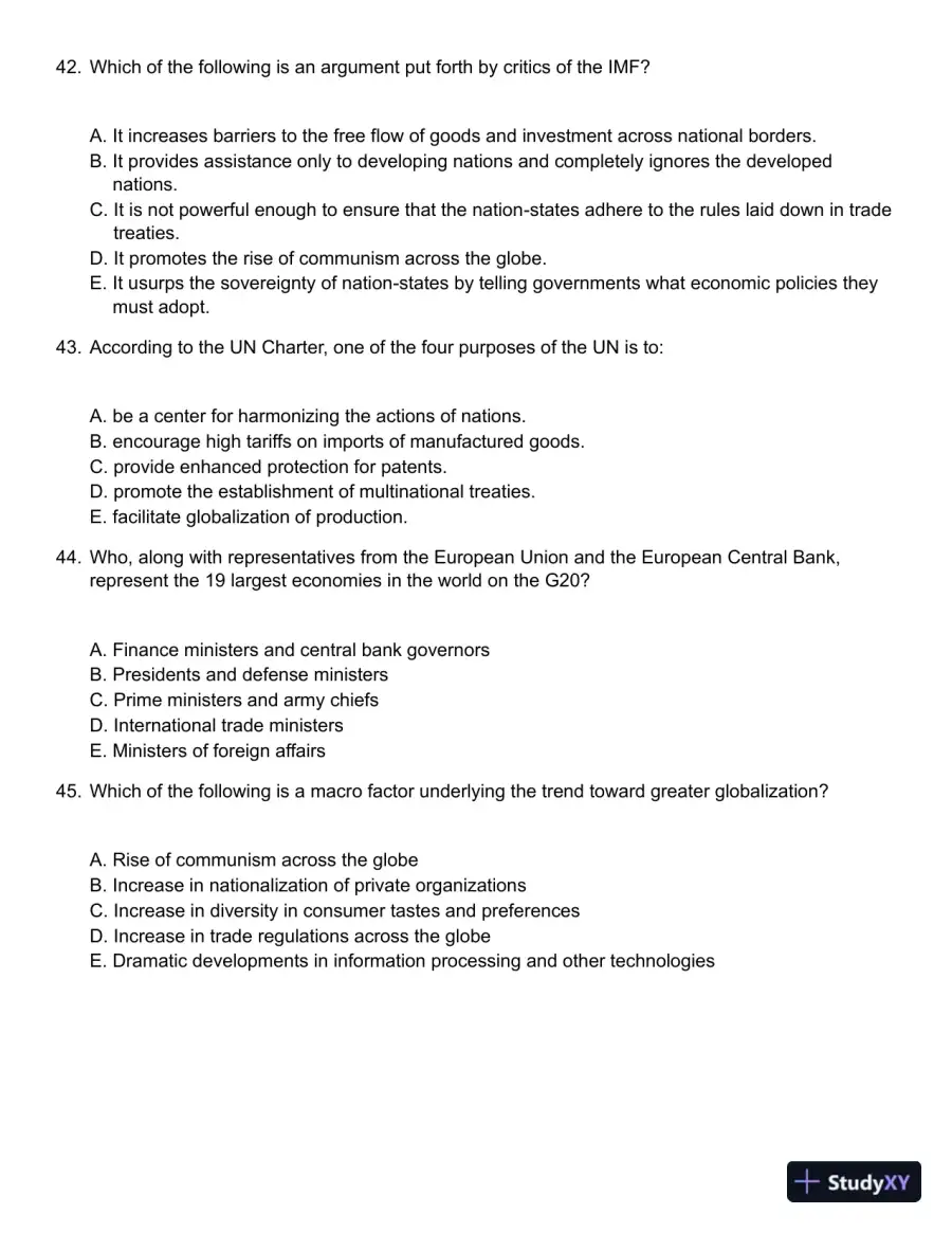 Global Business Today 9th Edition Test Bank, page 8