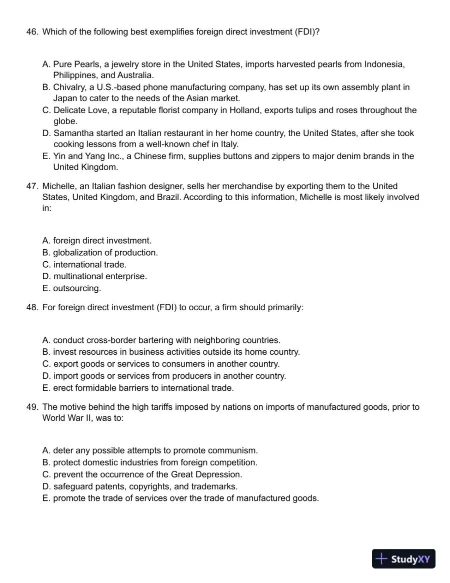 Global Business Today 9th Edition Test Bank, page 9
