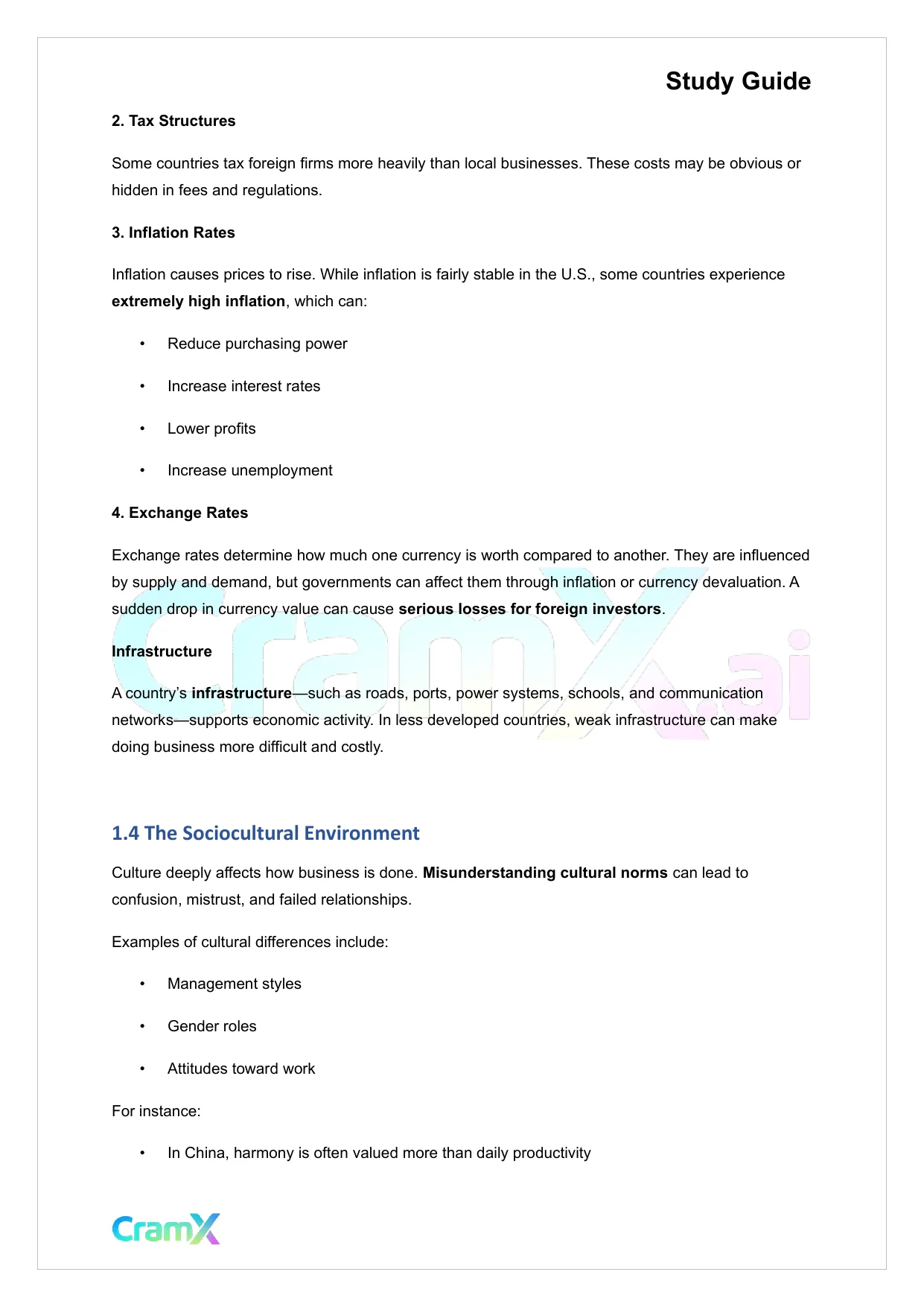 Principles of Management - Management in a Global Environment - Page 3 preview image