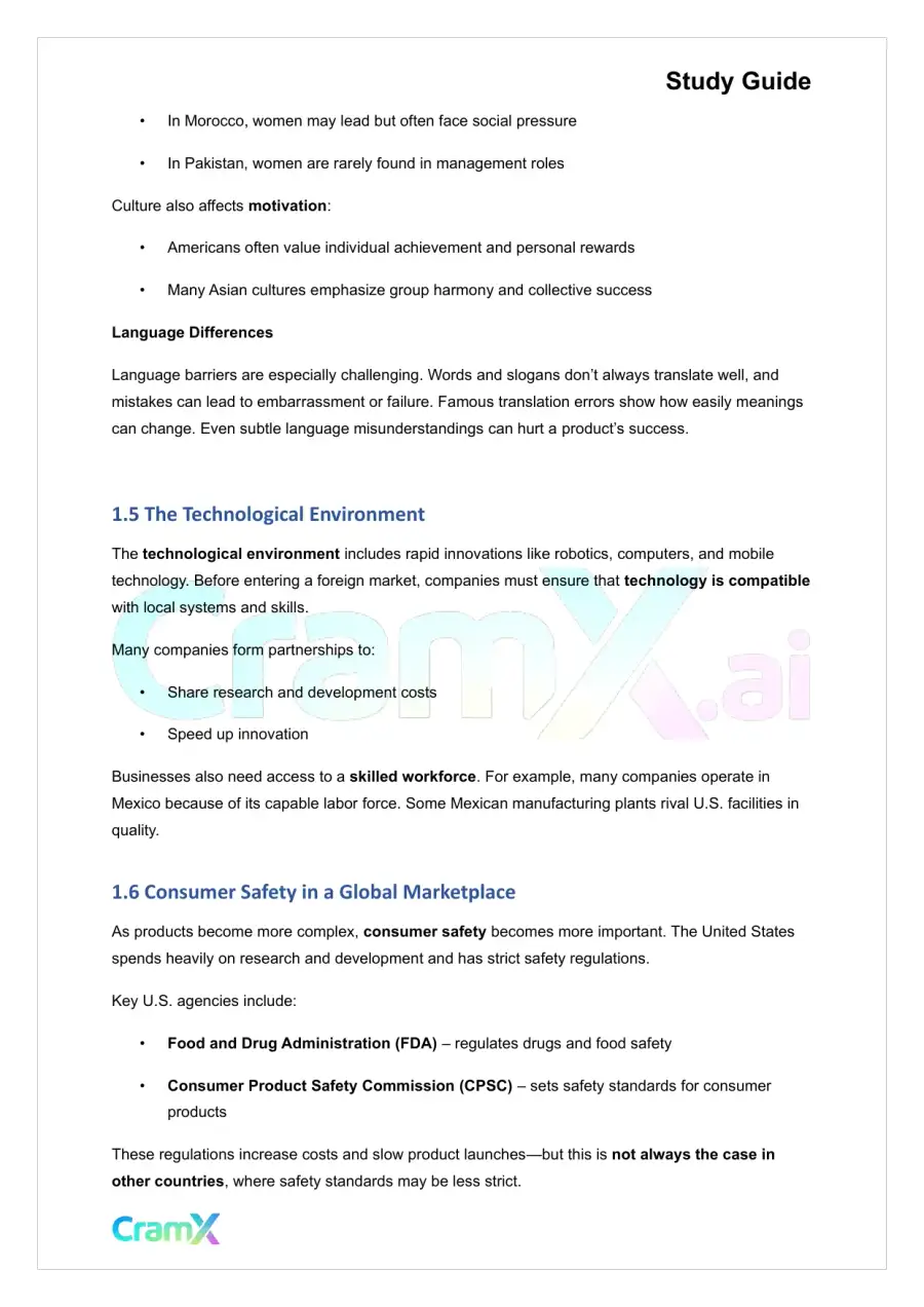 Principles of Management - Management in a Global Environment, page 4