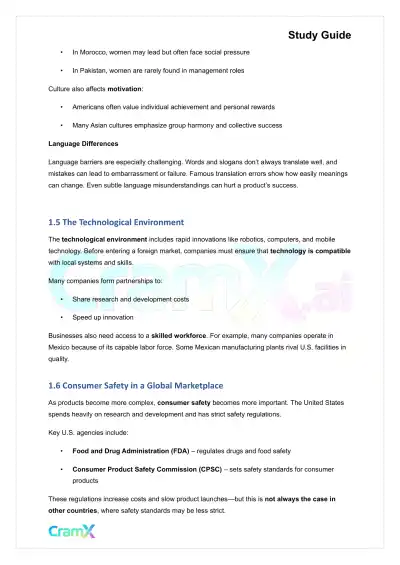 Principles of Management - Management in a Global Environment - Page 4 preview image
