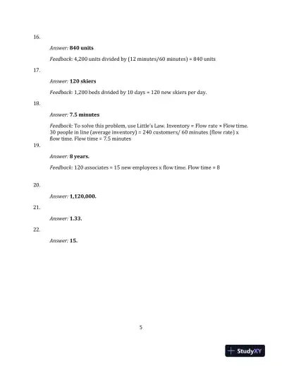Solution Manual for Operations Management, 2nd Edition - Page 10 preview image