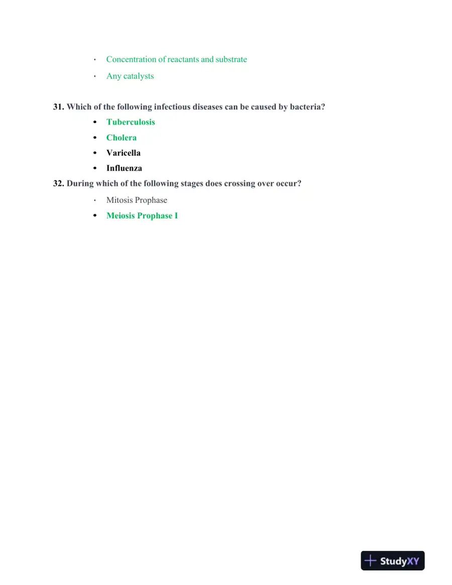 ATI Biology TEAS With Answers (303 Solved Questions), page 11