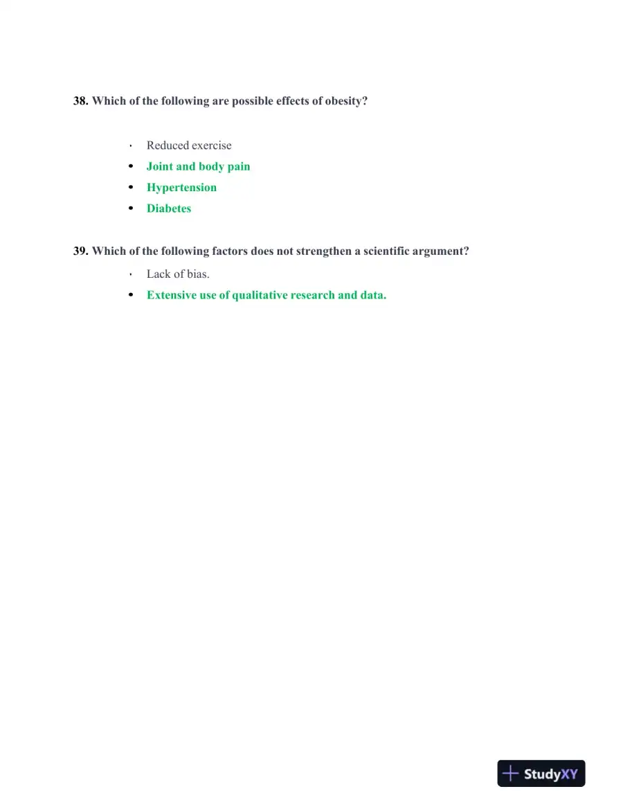 ATI Biology TEAS With Answers (303 Solved Questions), page 13