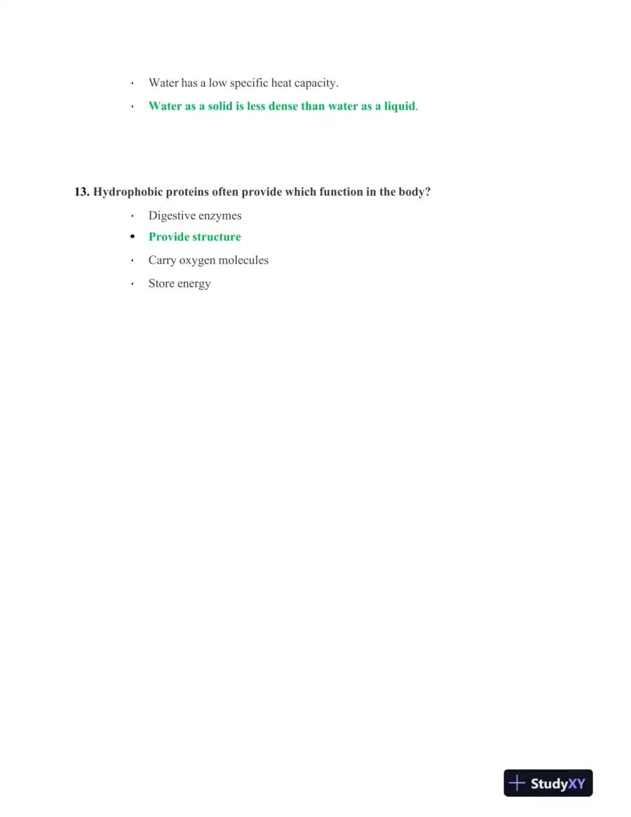 ATI Biology TEAS With Answers (303 Solved Questions), page 5