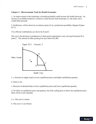 Solution Manual for The Economics of Health and Health Care, 7th Edition - Page 4 preview image