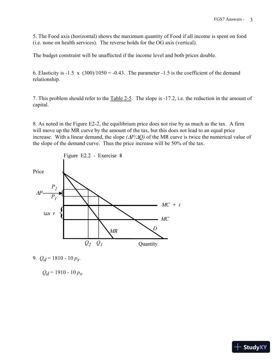 Solution Manual for The Economics of Health and Health Care, 7th Edition, page 5