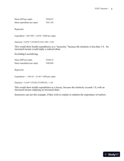 Solution Manual for The Economics of Health and Health Care, 7th Edition - Page 8 preview image