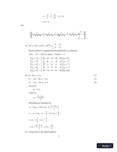 Solution Manual for A First Course in the Finite Element Method, 6th Edition - Page 10 preview image