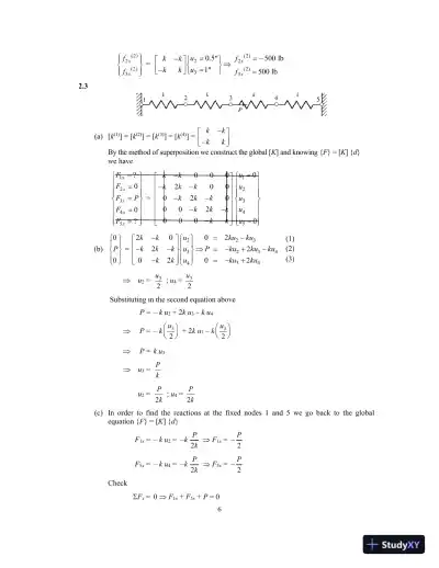 Solution Manual for A First Course in the Finite Element Method, 6th Edition - Page 9 preview image