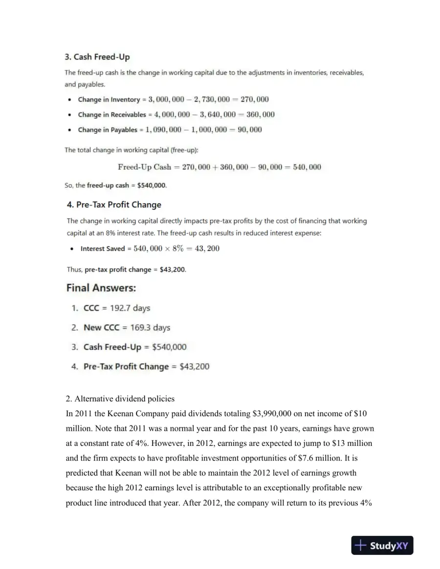 Comprehensive Financial Management and Analysis, page 5