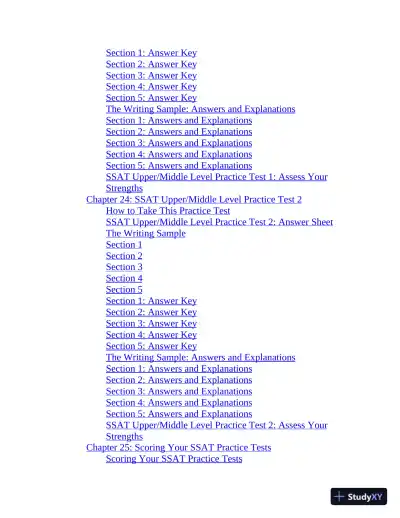 SSAT and ISEE Middle and Upper Level Prep 2020: 4 Practice Tests + Proven Strategies (2019) - Page 11 preview image