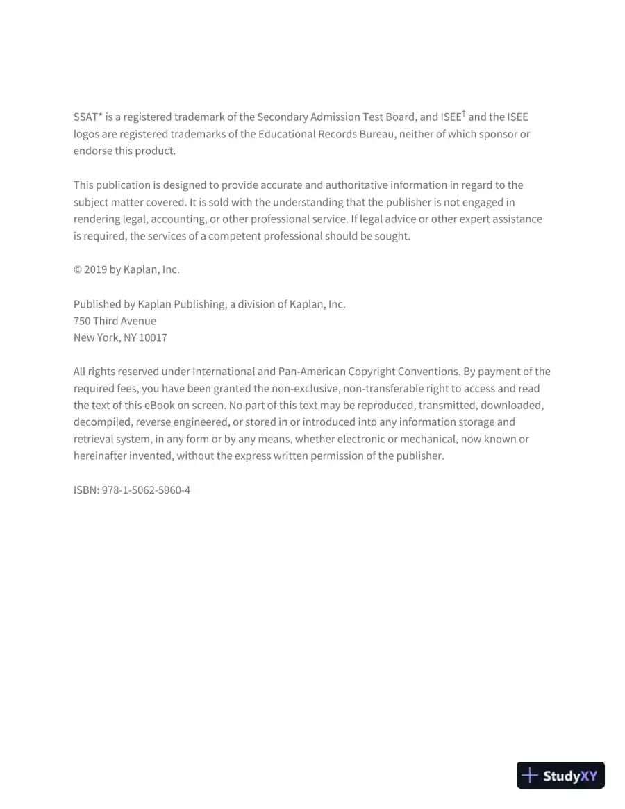 SSAT and ISEE Middle and Upper Level Prep 2020: 4 Practice Tests + Proven Strategies (2019), page 14