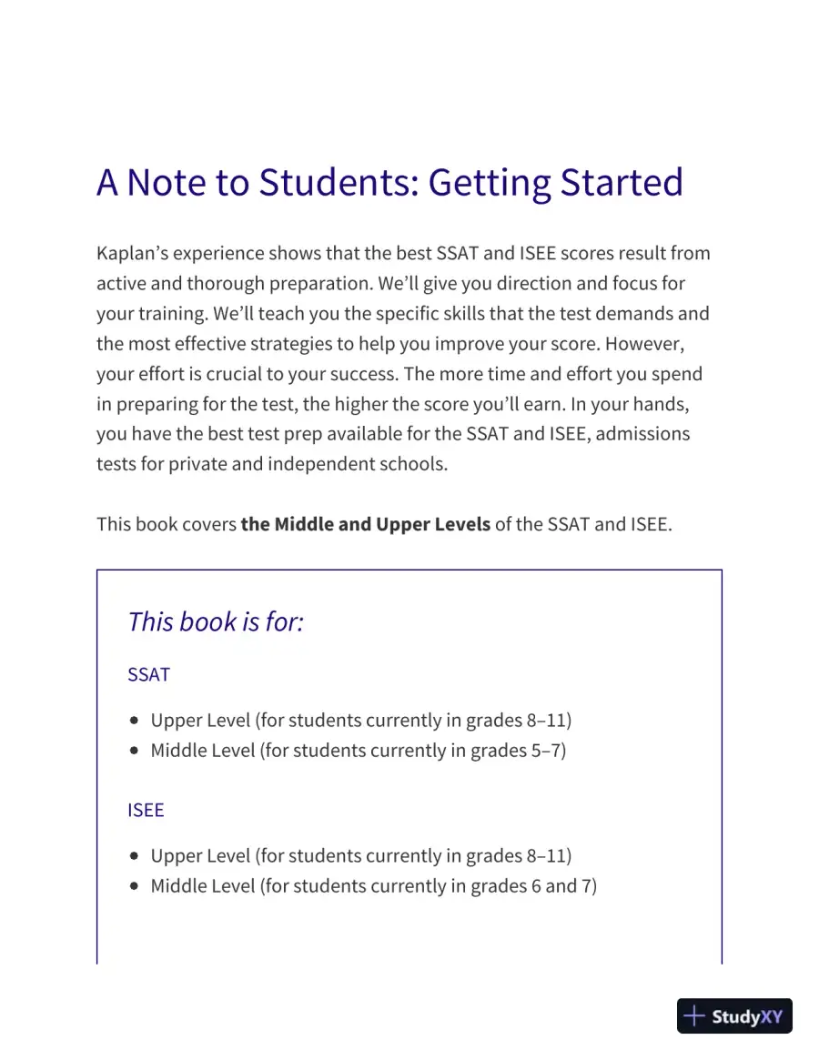 SSAT and ISEE Middle and Upper Level Prep 2020: 4 Practice Tests + Proven Strategies (2019), page 15
