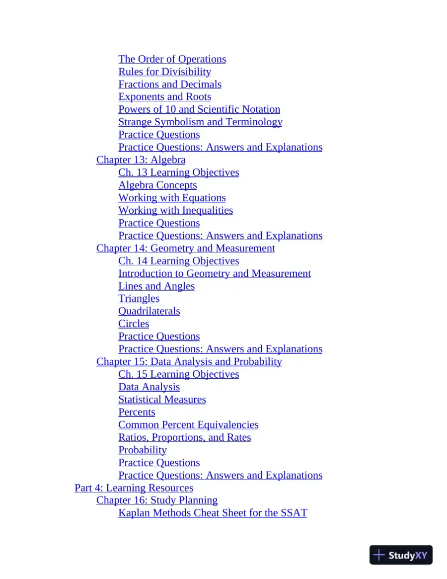SSAT and ISEE Middle and Upper Level Prep 2020: 4 Practice Tests + Proven Strategies (2019), page 8
