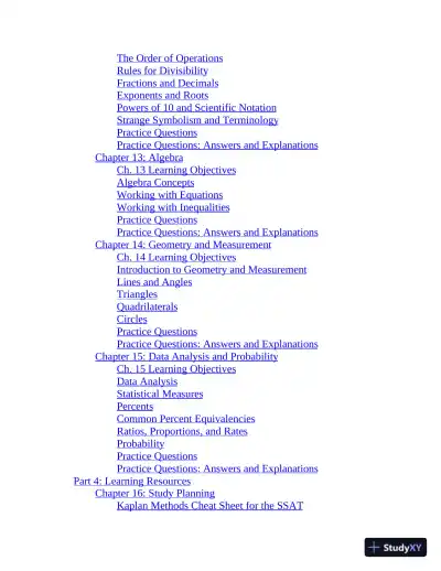 SSAT and ISEE Middle and Upper Level Prep 2020: 4 Practice Tests + Proven Strategies (2019) - Page 8 preview image