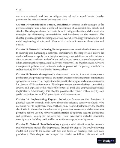 CompTIA Network+ N10-008 Exam Cram (2021) - Page 13 preview image