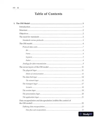 CompTIA Network+ N10-008 Exam Cram (2021) - Page 17 preview image