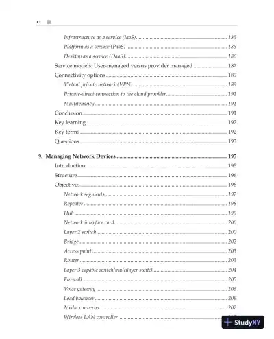 CompTIA Network+ N10-008 Exam Cram (2021) - Page 23 preview image