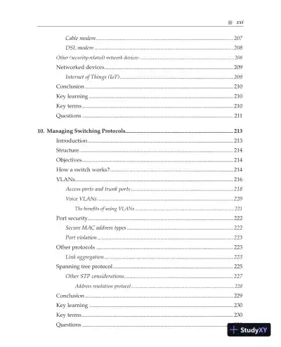 CompTIA Network+ N10-008 Exam Cram (2021) - Page 24 preview image