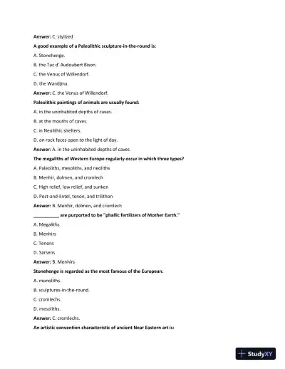 Comprehensive Art History: Key Concepts And Artistic Movements - Page 4 preview image