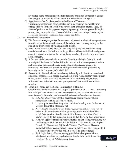 Social Problems In A Diverse Society, Third Canadian Edition Lecture Notes - Page 11 preview image