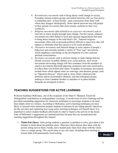 Social Problems In A Diverse Society, Third Canadian Edition Lecture Notes - Page 16 preview image