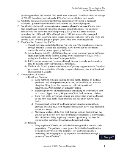 Social Problems In A Diverse Society, Third Canadian Edition Lecture Notes - Page 24 preview image