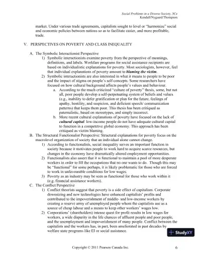 Social Problems In A Diverse Society, Third Canadian Edition Lecture Notes - Page 26 preview image