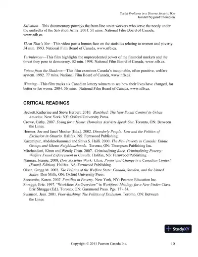 Social Problems In A Diverse Society, Third Canadian Edition Lecture Notes - Page 30 preview image